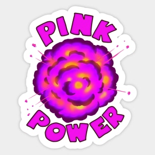 PINK POWER Sticker